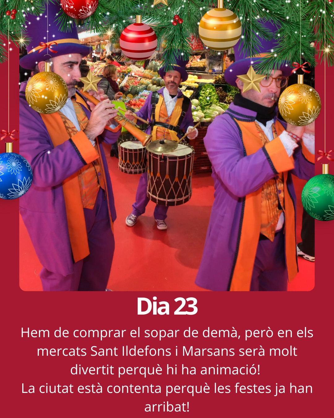 Moment de preparar tots els àpats dels propers dies...

#cornella #Cornellà #cornelladellobregat 
#Cornellàdellobregat #baixllobregat
#ajuntamentcornella #queferacornella #nadalacornella
#nadal2025 #calendariadventcornella