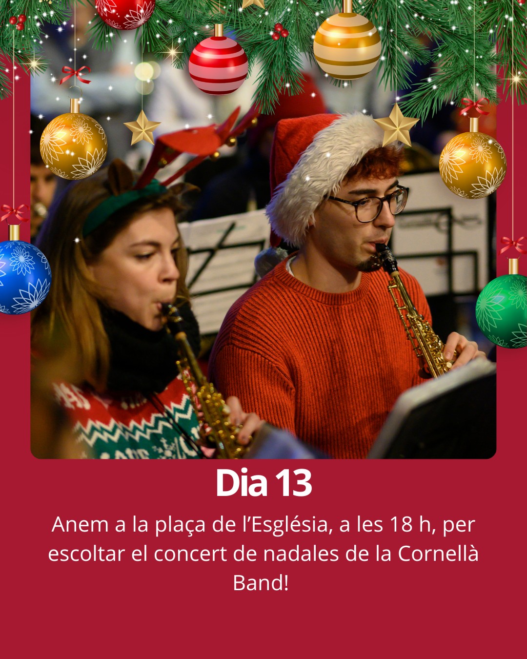 Durant tot el cap de setmana, es fan moltes activitats per la ciutat. Aquesta és només una de les moltes. Us animem a revisar l'Agenda de Nadal, a través de l'enllaç de la nostra descripció. 

#cornella #Cornellà #cornelladellobregat 
#Cornellàdellobregat #baixllobregat
#ajuntamentcornella #queferacornella #nadalacornella
#nadal2025 #calendariadventcornella
