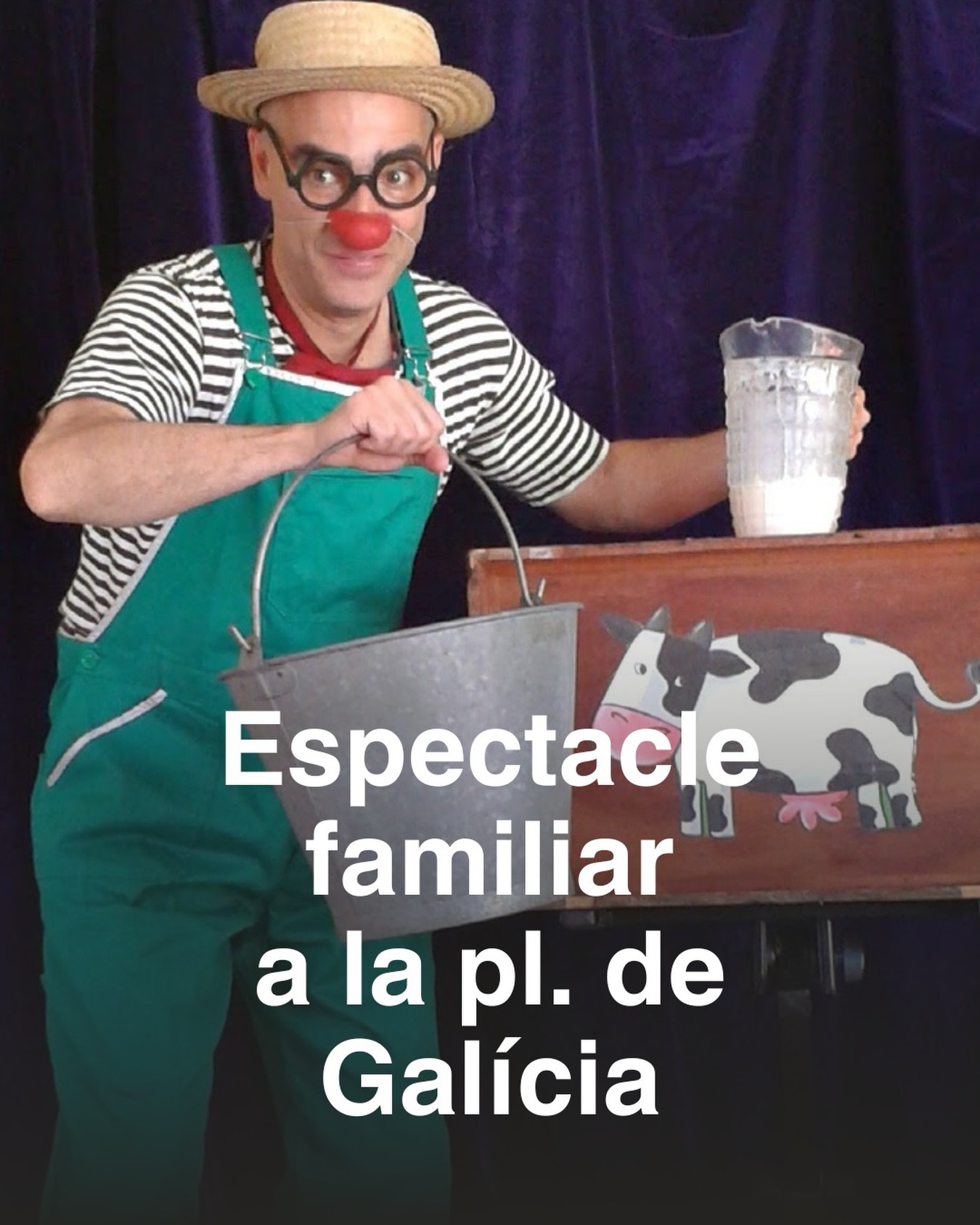 🎭L’Ajuntament de #Cornellà  posa en marxa un nou projecte cultural, amb la voluntat d’apropar la cultura a tothom. Aquesta nova programació compta només amb espectacles a l’espai públic i, per tant, gratuïts. Aquesta novetat s’inicia amb “Menuts”, posant el focus en el públic familiar. 👶👦👧

La primera d’aquestes propostes tindrà lloc aquest diumenge 17 de maig, amb “Animalets”, de la companyia Ruskus Petruscus. És un espectacle per a nadons de 0 a 3 anys, molt visual, sobre un granger molt despistat. 🐮🐷

📅Diumenge 17 de maig
📍Plaça de Galícia
🕛12 h
🤡✨Titelles, pallasso i màgia. 

#cornelladellobregat #ajuntamentcornella #queferacornella #queferambnens