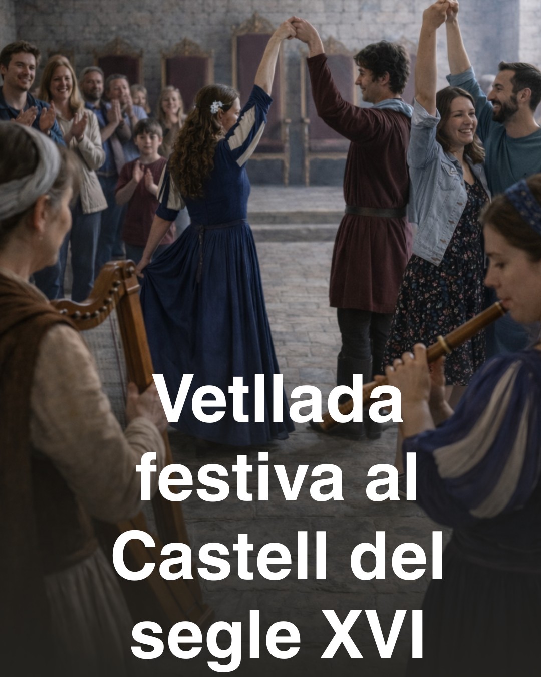 Sota el títol “Històries i sons del passat al Castell”, aquest diumenge 14 de juny, a partir de les 12 h, els assistents gaudiran d’una proposta escènica amb música històrica en directe, dansa i relats poètics per recrear l’ambient de celebració d’una casa noble plena de convidats i visitants al Castell de #Cornellà. Serà tota una vetllada festiva inspirada en el segle XVI!

Inscripcions obertes:
📞93 474 51 35, de dilluns a divendres, de 9.30 a 14 h
📩patrimonireserves@aj-cornella.cat

"Històries i sons del passat al Castell"
📅Diumenge 14 de juny
🕛12 h
📍Castell de Cornellà
Activitat totalment gratuïta

#cornelladellobregat #queferacornella #queferambnens #museuscornella @museuscornella