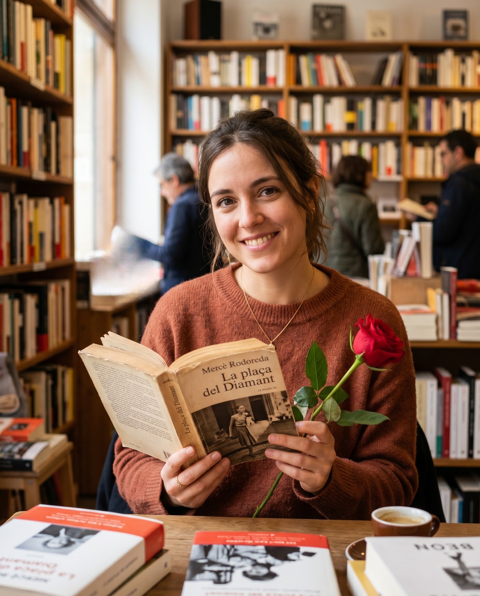 Sant Jordi està a tocar… i aquest any volem fer-ho amb vosaltres ❤️

📚 Quin llibre regalaries sense dubtar-ho?
Aquell que t’ha marcat, que recomanes sempre o que creus que tothom hauria de llegir almenys un cop a la vida.

👇 Deixa’ns la teva recomanació als comentaris
i ajuda’ns a crear una llista de llibres per regalar aquest Sant Jordi.

Pot ser novel·la, poesia, infantil, assaig…
tot suma quan es tracta de compartir històries.

🌹 Estimar també és regalar #llibres 

ℹ️ Programació completa a l'enllaç 👆 del perfil!

#SantJordi #RecomanacionsLlibres #QuèLlegir #Cultura #Llibres