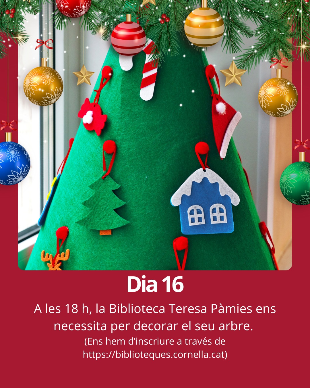 A les biblioteques municipals organitzen moltes activitats aquests dies! 

#cornella #Cornellà #cornelladellobregat 
#Cornellàdellobregat #baixllobregat 
#ajuntamentcornella #queferacornella #nadalacornella 
#nadal2025 #calendariadventcornella