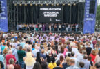 Concentració contra la violència masclista a Cornellà de Llobregat.