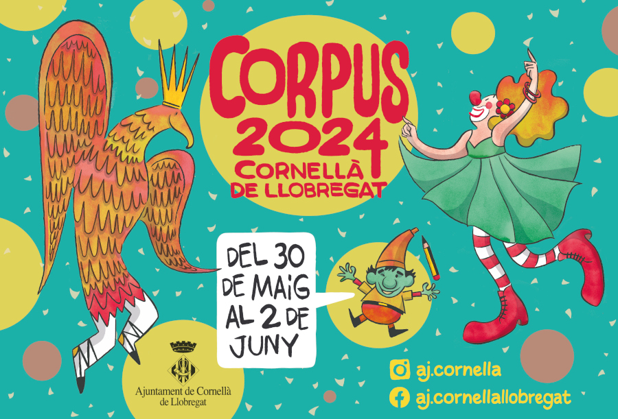 Cornellà de Llobregat celebra el Corpus 2024.