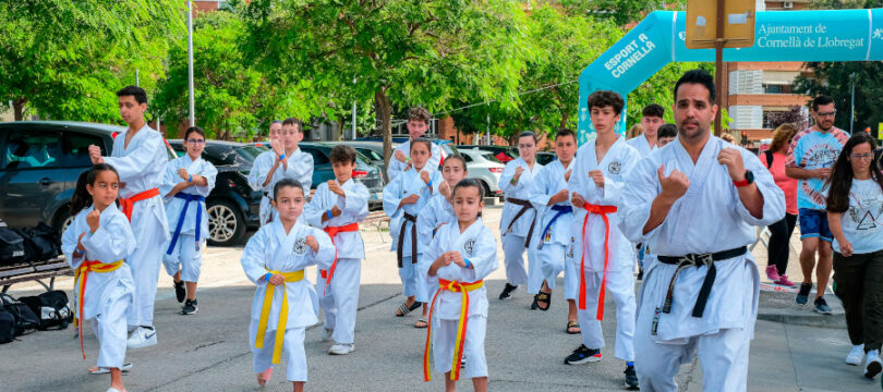Festa de Cloenda de l'Esport en Edat Escolar a Cornellà de Llobregat.