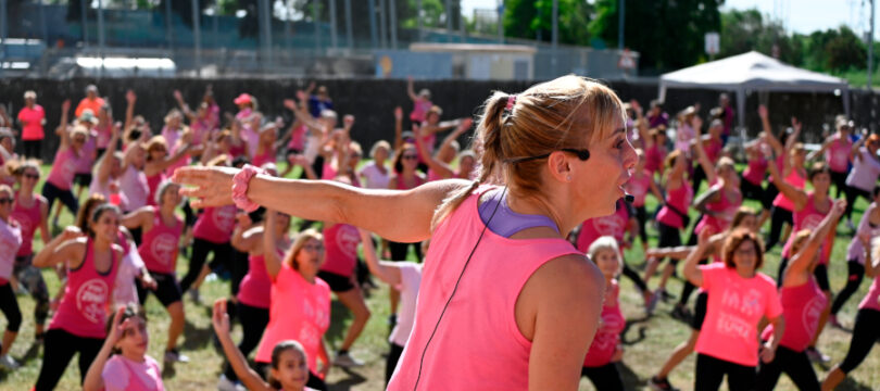 Nova edició del Pink Zumba a Cornellà de Llobregat.