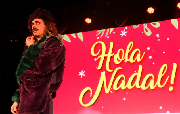 Encesa nadalenca el 29 de novembre de 2024 a Cornellà de Llobregat.