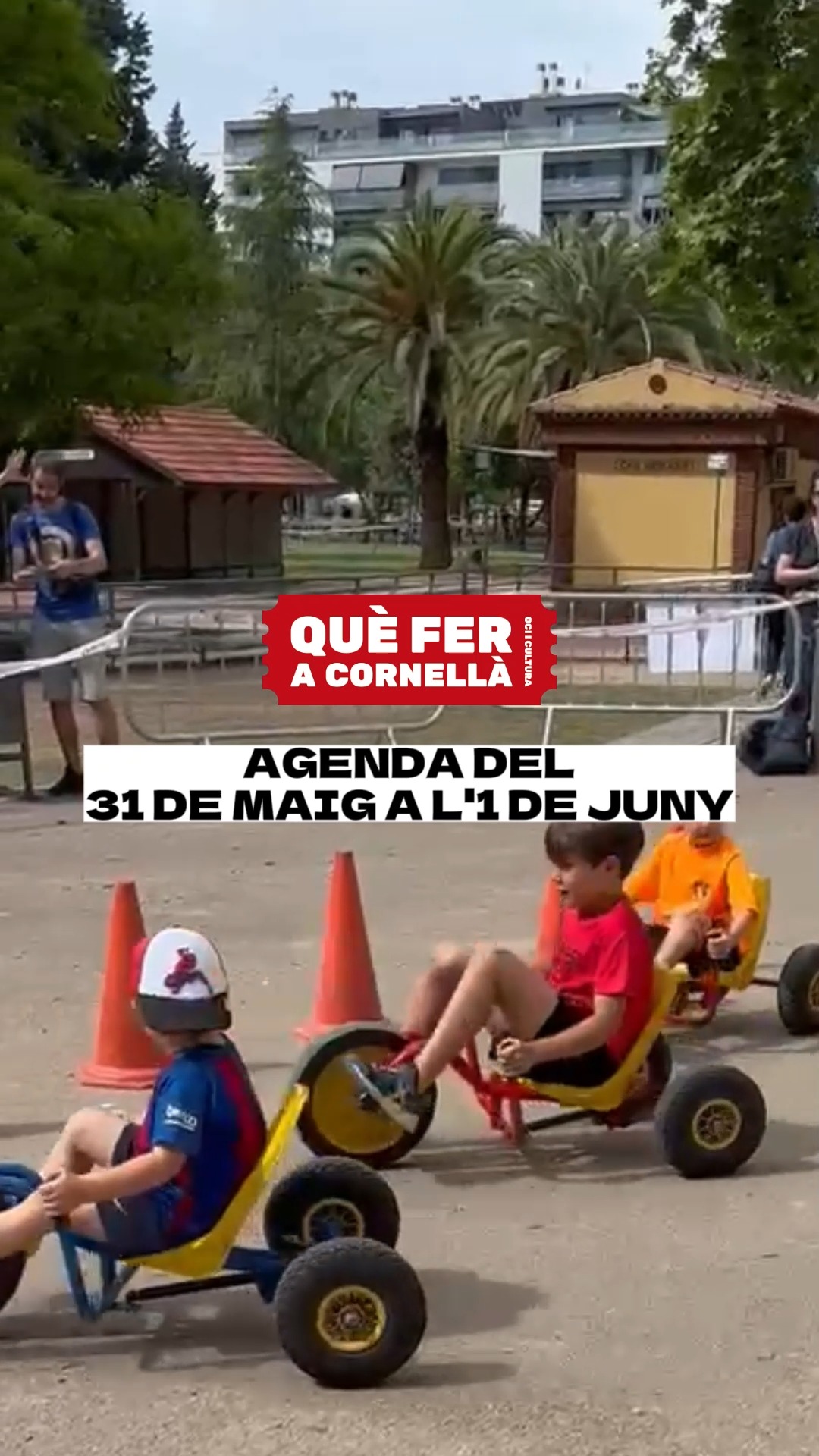 📝 AGENDA de les activitats culturals i familiars a fer a #Cornellà del dissabte 31 de maig al diumenge 1 de juny!

@aj.cornella @esportscornella @museuscornella @abbeyroadtributo