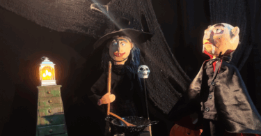 Una obra de titelles per celebrar Halloween a Cornellà de Llobregat.