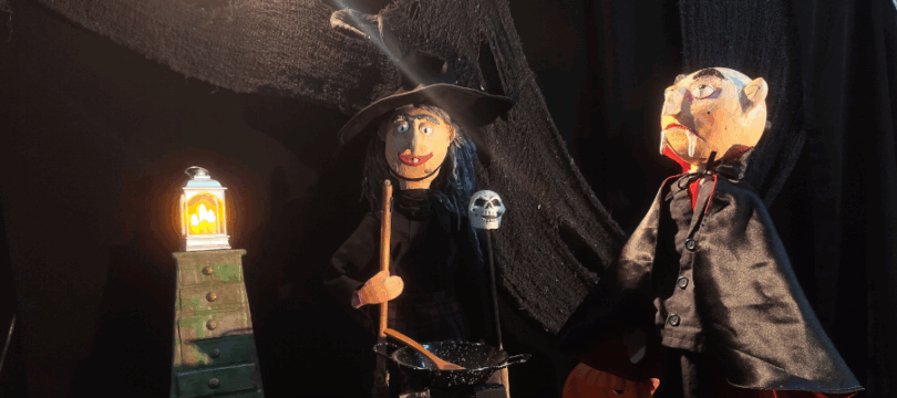 Una obra de titelles per celebrar Halloween a Cornellà de Llobregat.