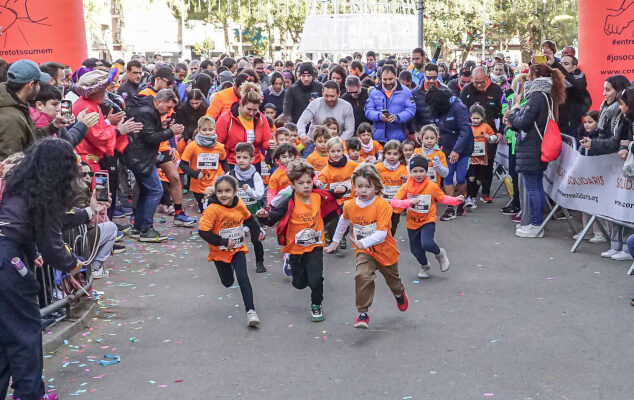 Cornellà participa a la Marató de TV3 2025.