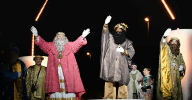 Arribada dels Reis d'Orient a Cornellà de Llobregat.