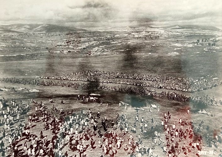 Rodatge d'Espàrtac (Stanley Kubrick, 1960).