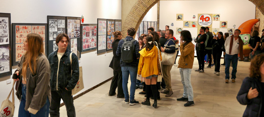 Comença una nova edició de la Mostra del Còmic Ciutat de Cornellà.